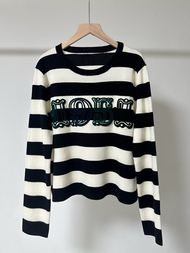 Max Mara Viterbo 1951 Wool Crewneck Sweater, Size S/M/L