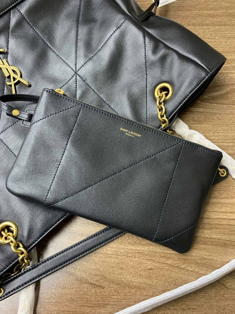 Saint Laurent Jamie Shopping Medium Size Quilted Leather Shoulder Bag