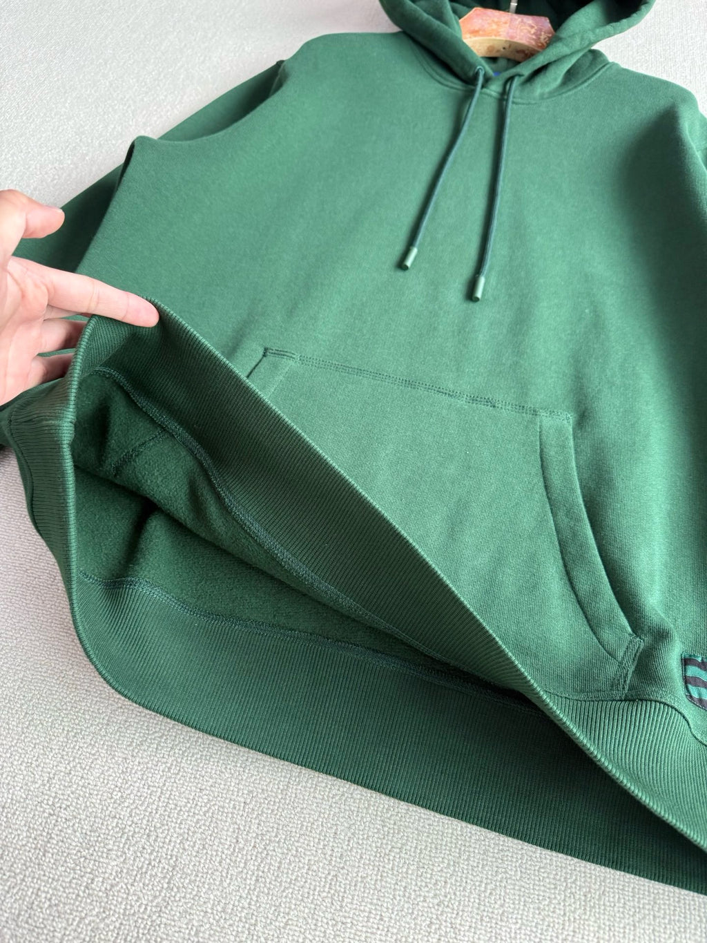 Burberry Unisex Green Hoodie, Size XXS/XS/S/M/L/XL
