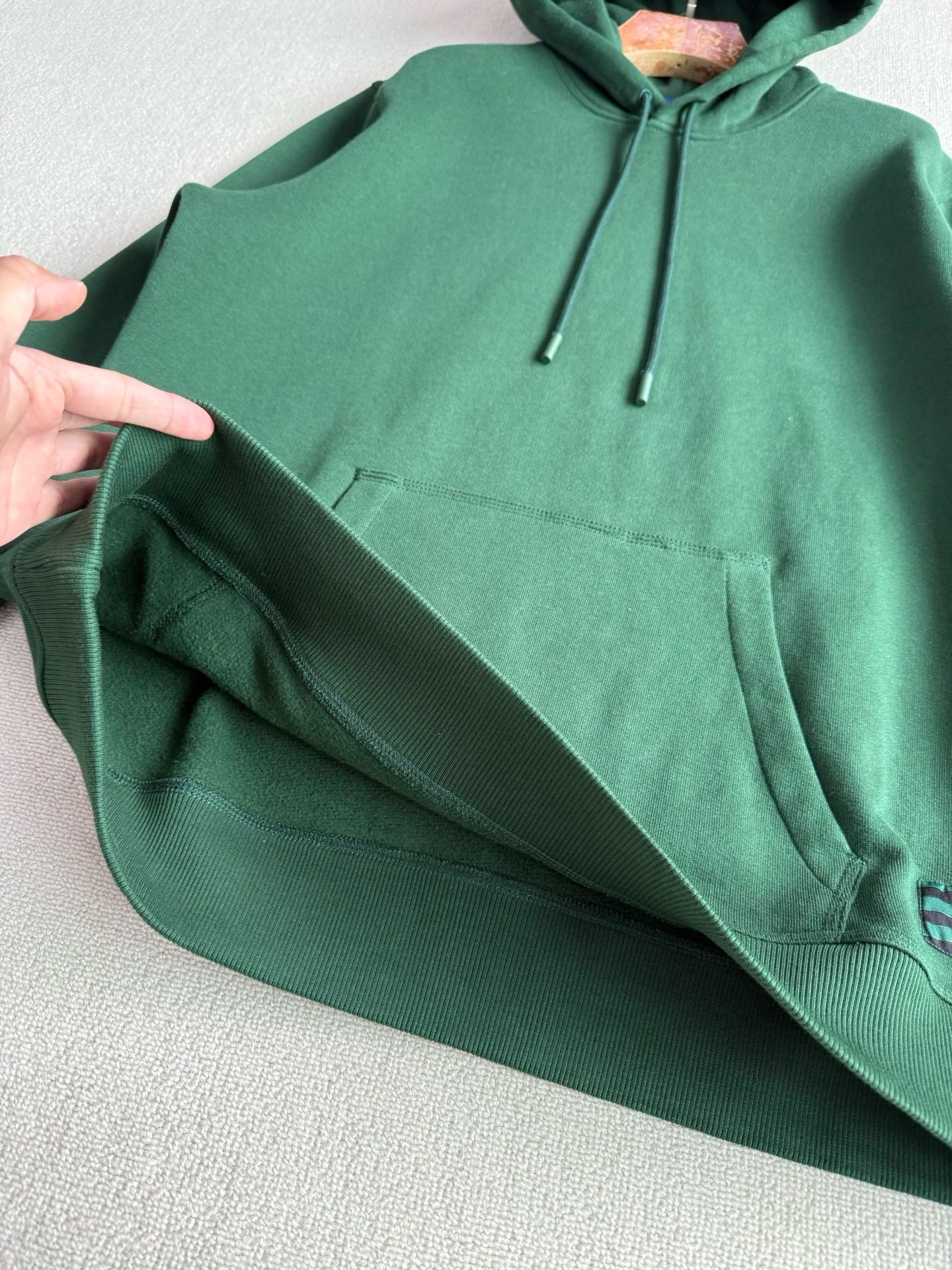 Burberry Unisex Green Hoodie, Size XXS/XS/S/M/L/XL