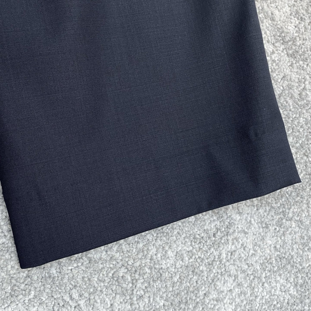 Miu Miu Navy Wool Pants, Size 36/38/40/42