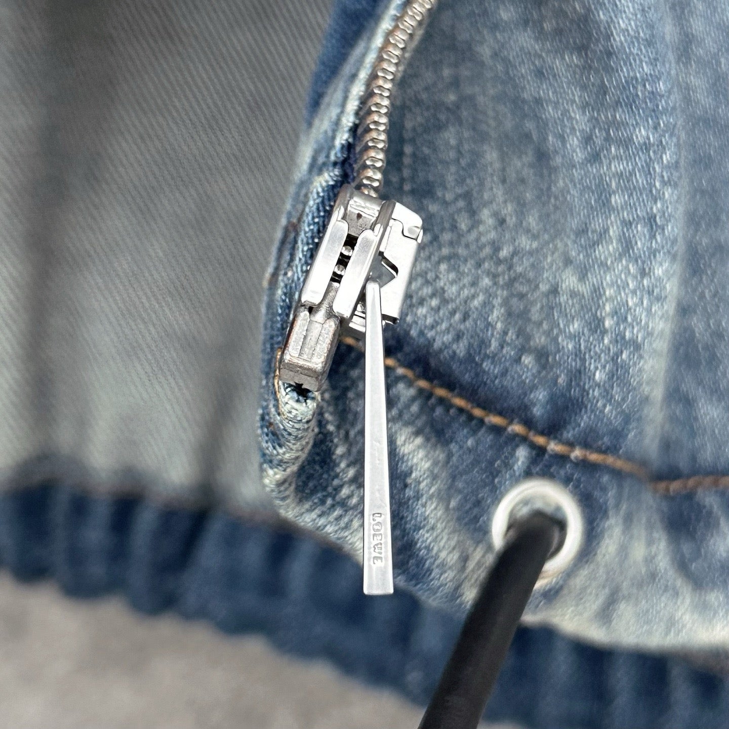 Loewe Balloon Denim Jacket, Size 32/34/36/38