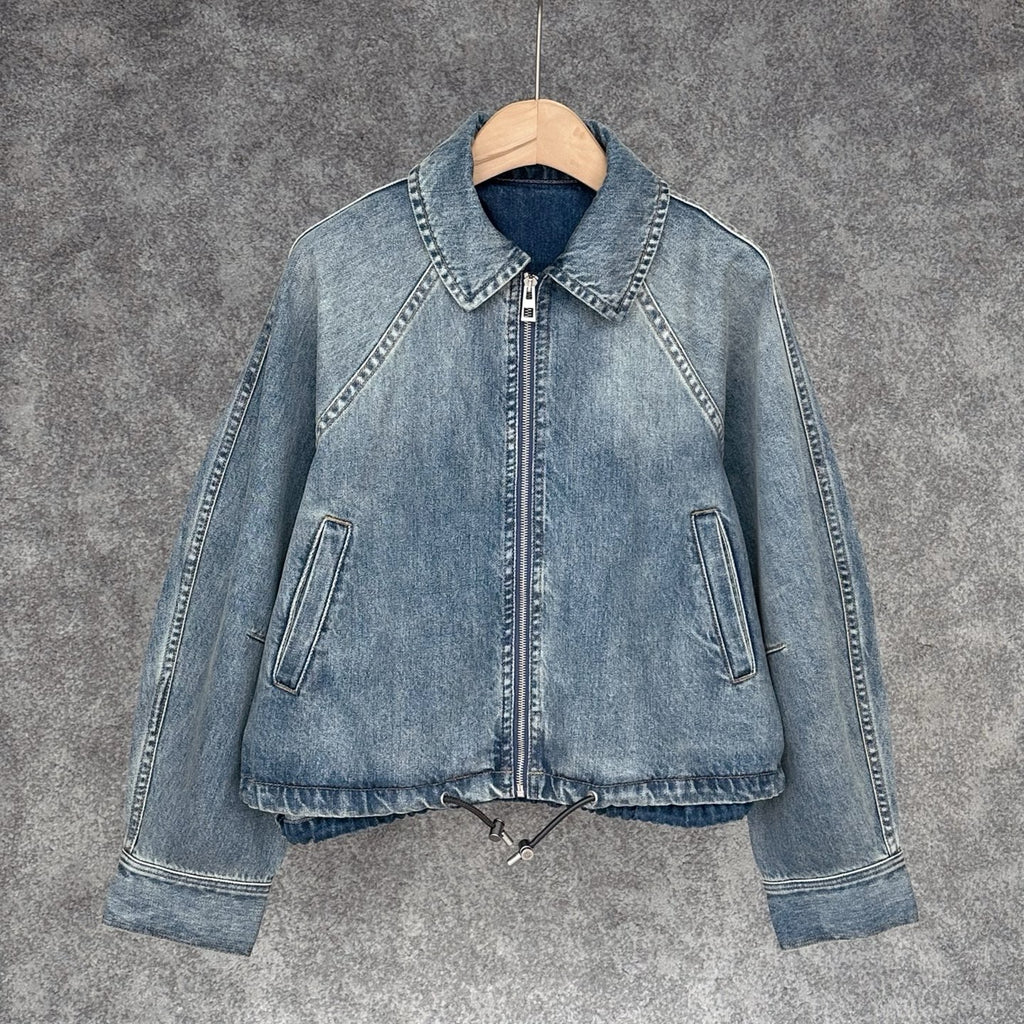 Loewe Balloon Denim Jacket, Size 32/34/36/38