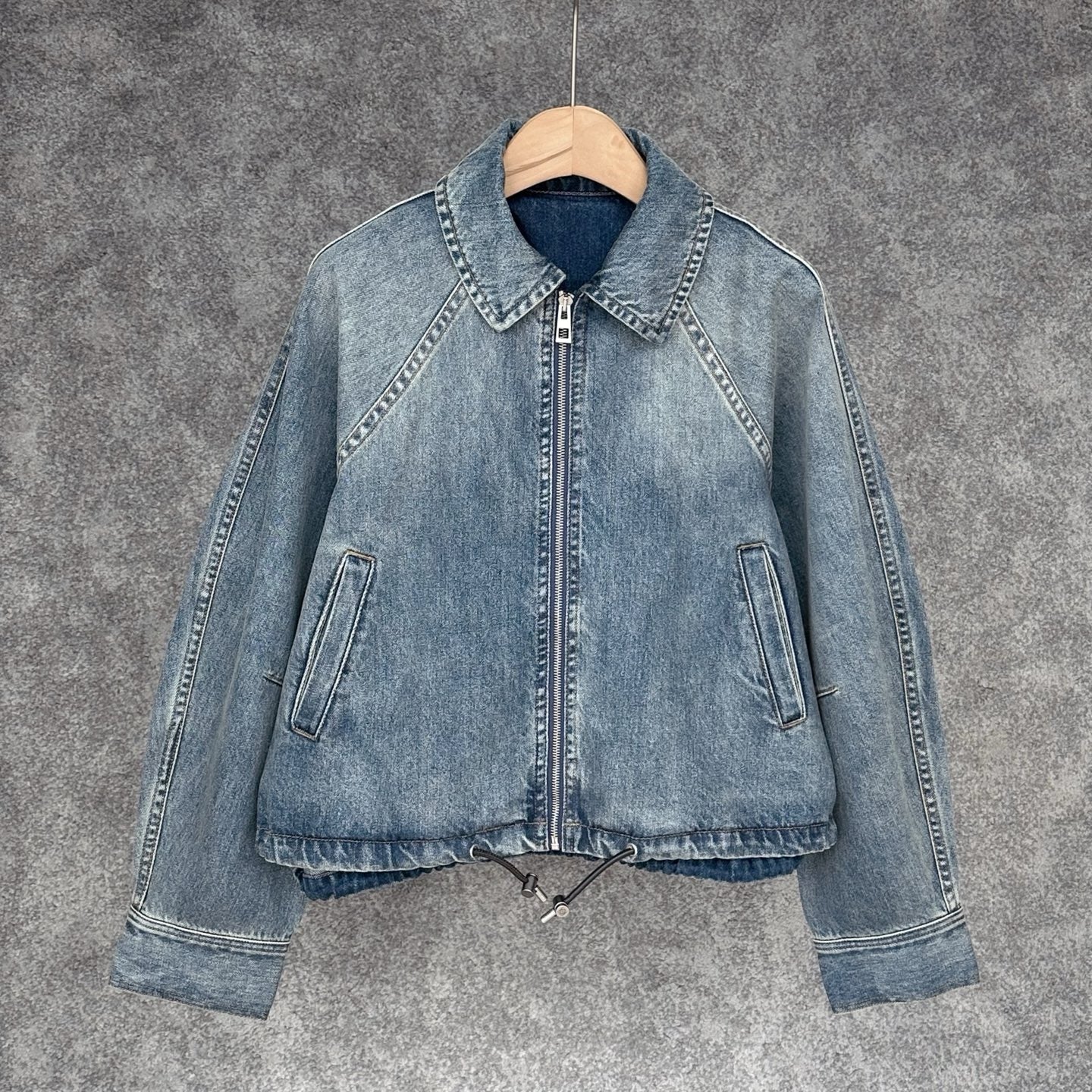 Loewe Balloon Denim Jacket, Size 32/34/36/38