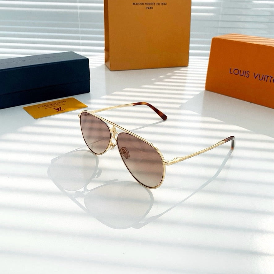 Louis Vuitton LV Star Pilot Sunglasses Z1870U (60-10-140)
