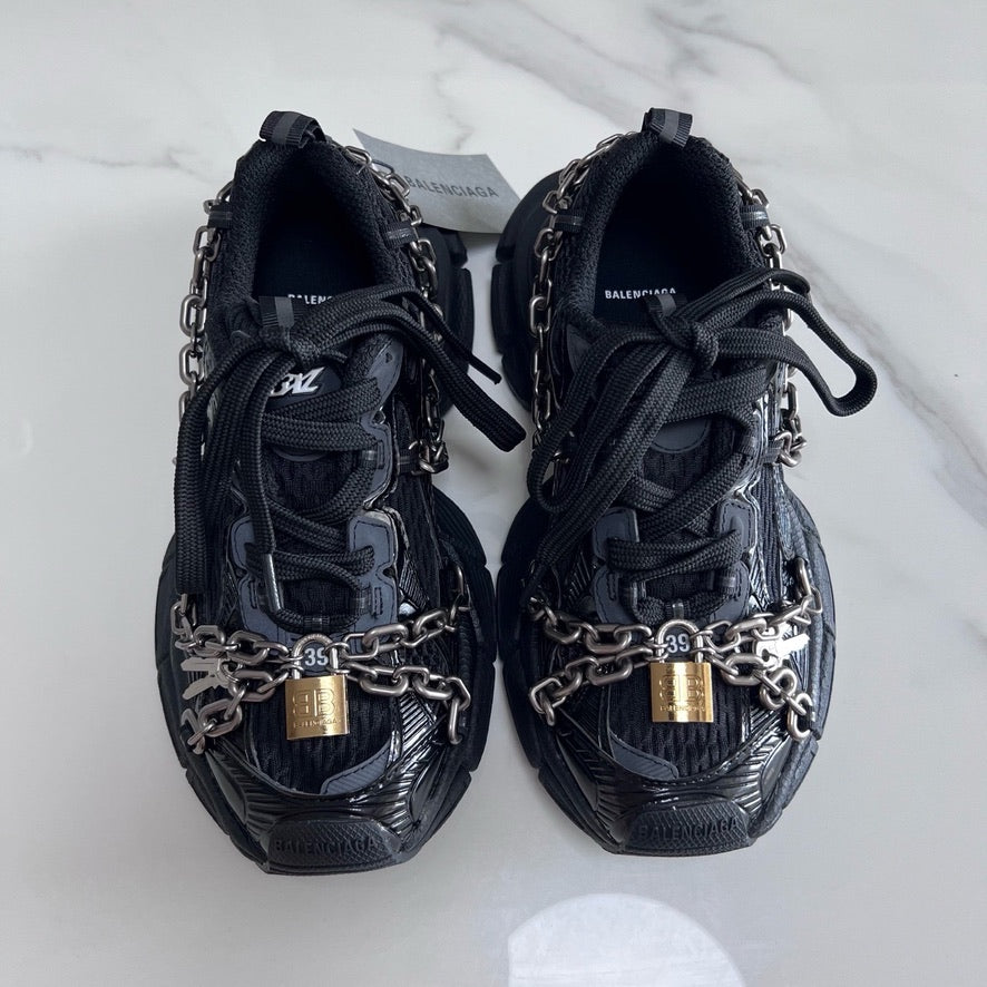 Balenciaga 3XL Chain Sneakers in Black, Size 35/36/37/38/39/40/41/42/43/44/45