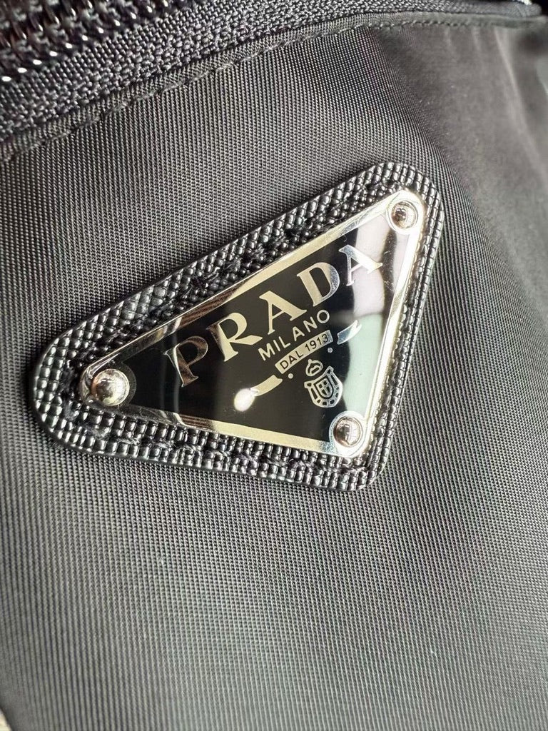 PRADA Re-Nylon Bermudas Shorts in Black, Size S/M/L/XL/2XL