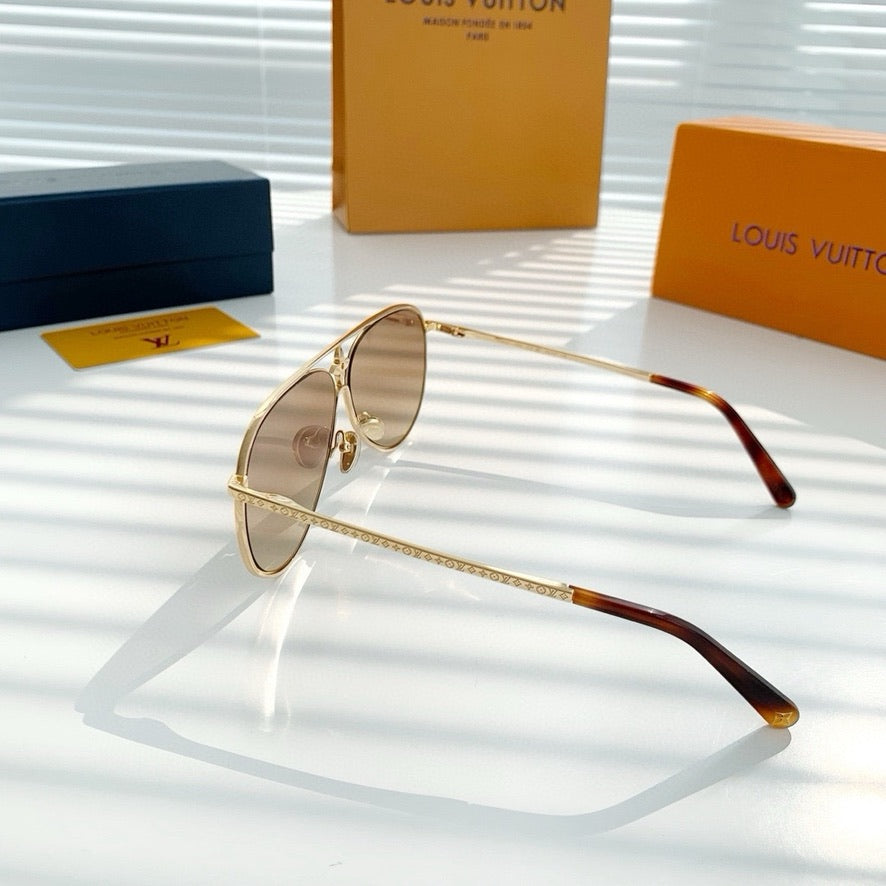 Louis Vuitton LV Star Pilot Sunglasses Z1870U (60-10-140)