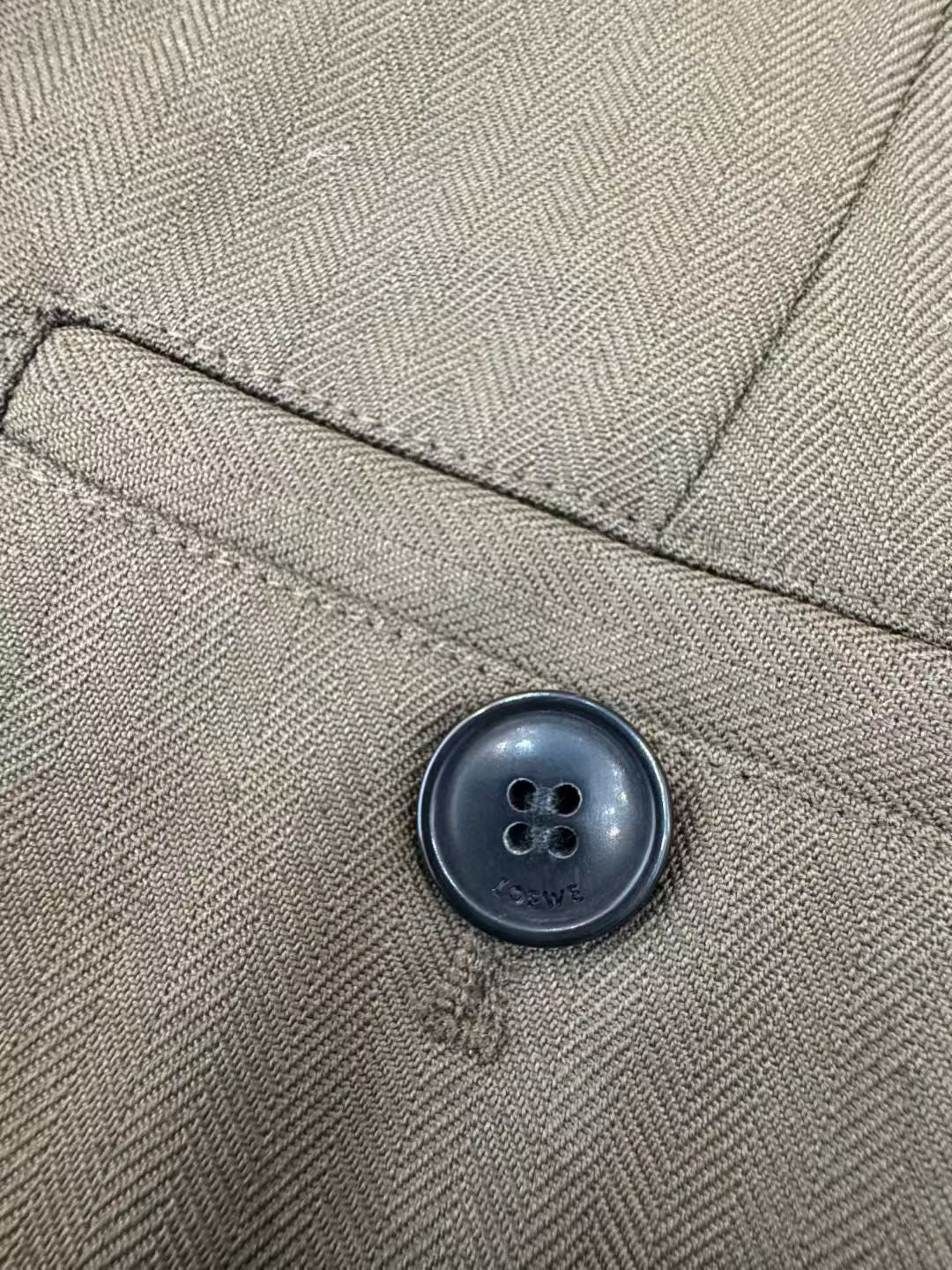 Loewe Barrel Wool Pants, Size 32/34/36/38
