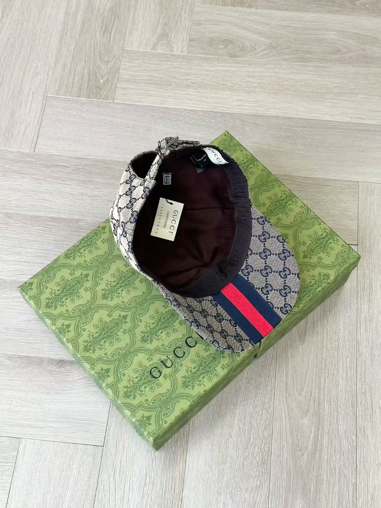 Gucci Original GG Canvas Baseball Cap, Size M