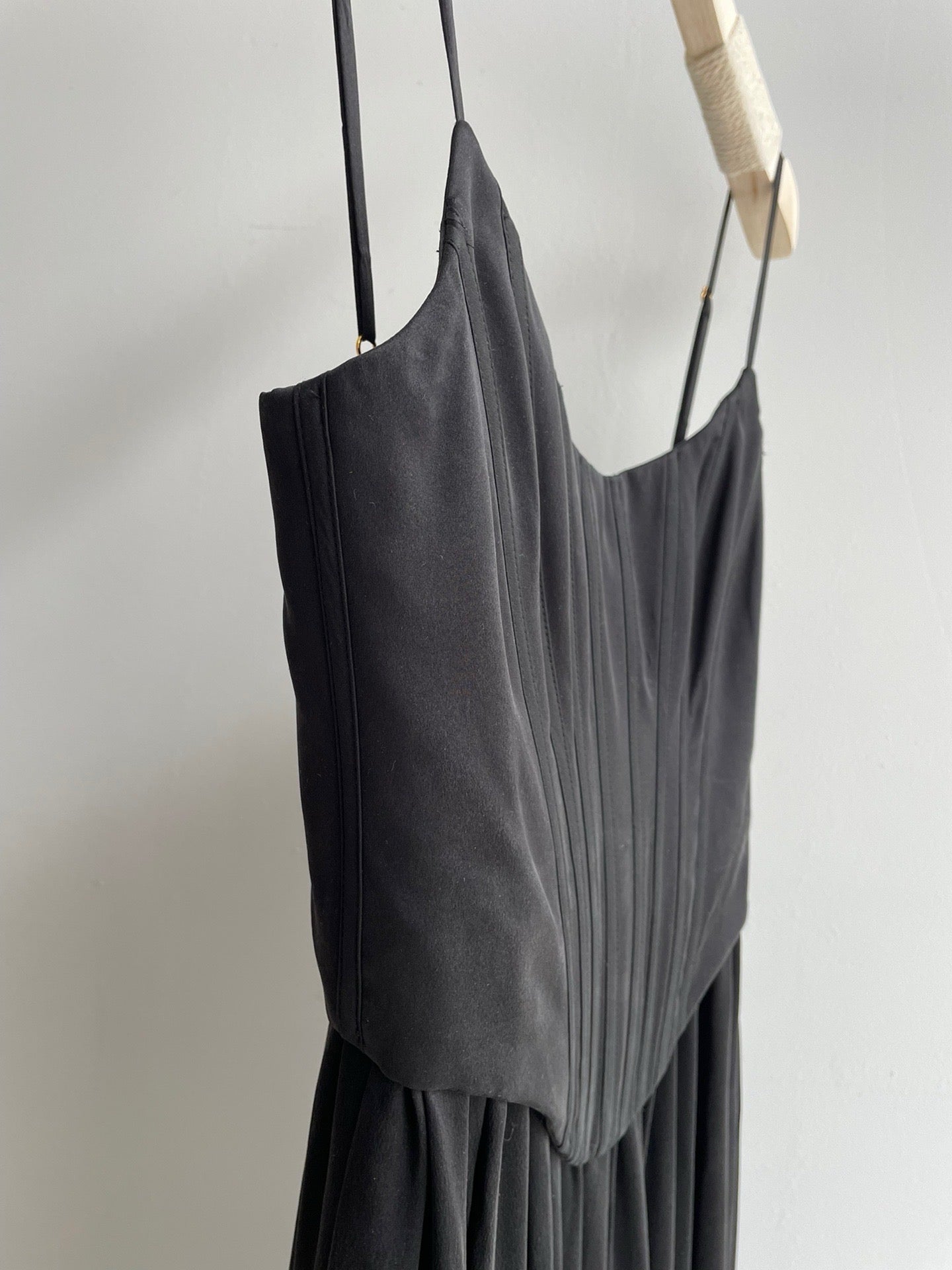 Zimmermann Corset Silk Midi Dress, Size AU 2