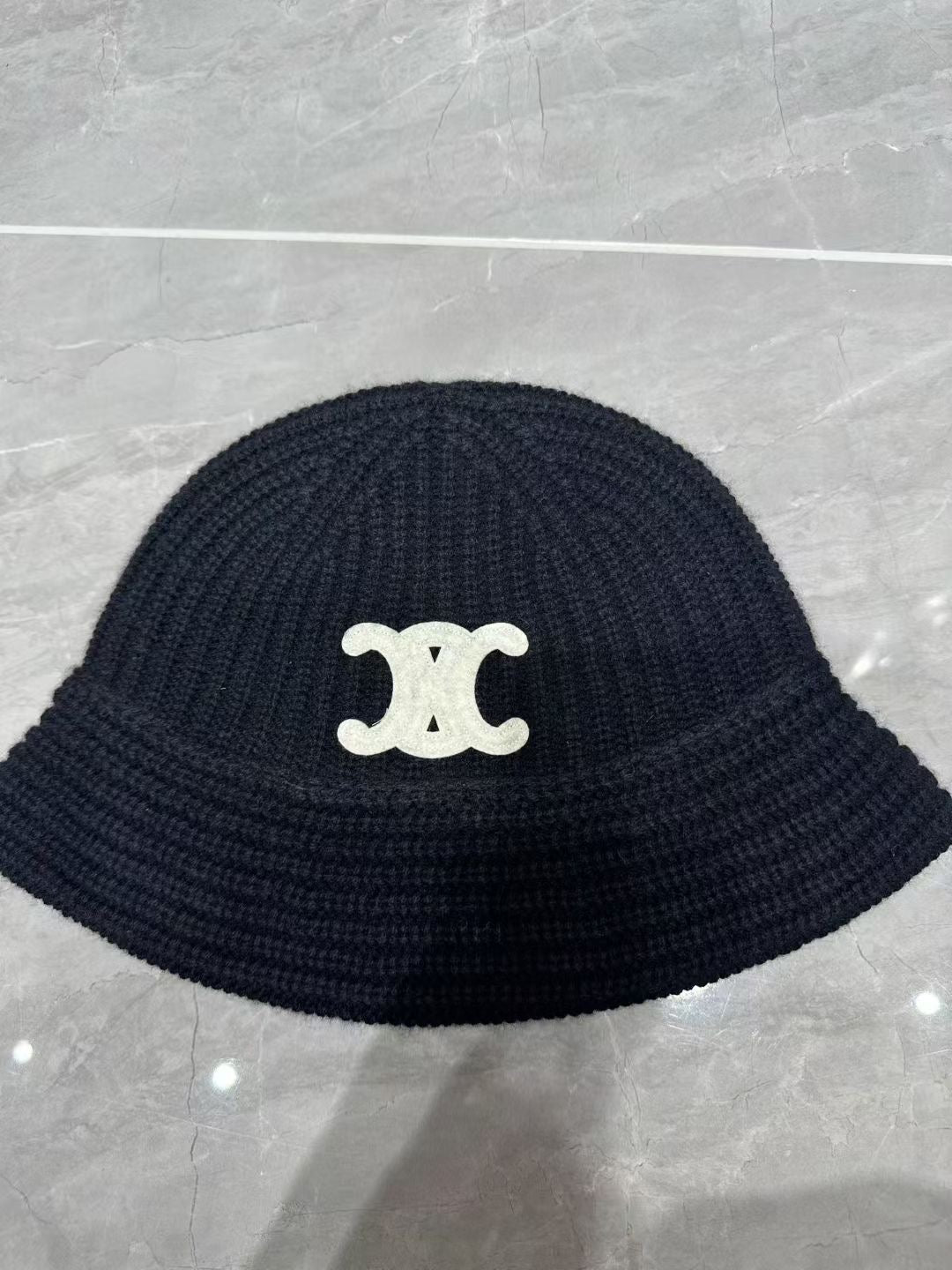 Celine Bucket Hat in Black/Brown/Beige