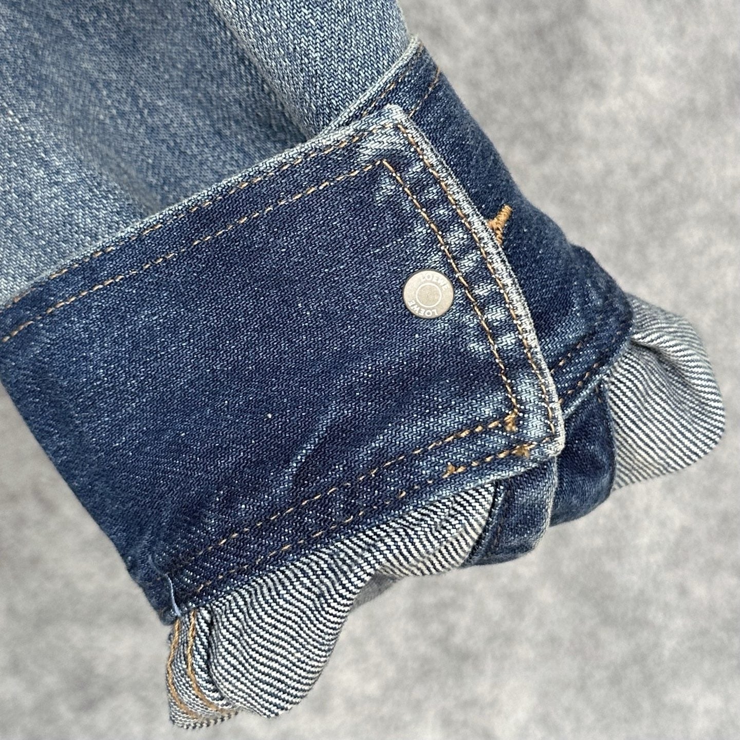 Loewe Balloon Denim Jacket, Size 32/34/36/38