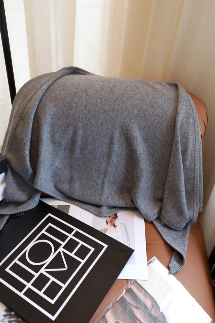 Toteme Scarf in Black/Beige/Gray