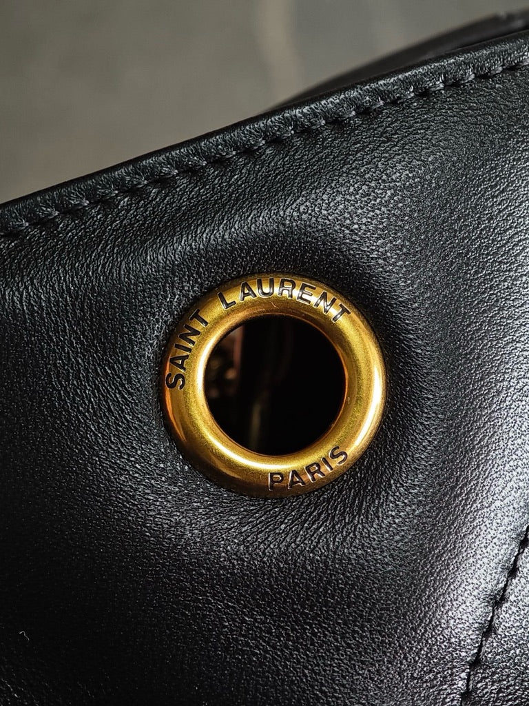 Saint Laurent Jamie Shopping Medium Size Quilted Leather Shoulder Bag