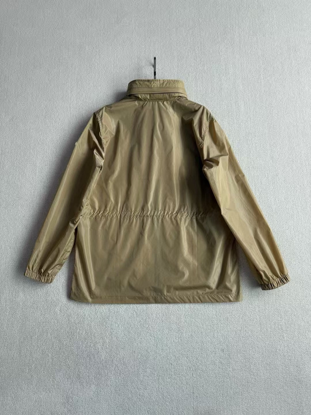 Burberry Check Trim Short Nylon Parka, Size S/M/L/XL/XXL