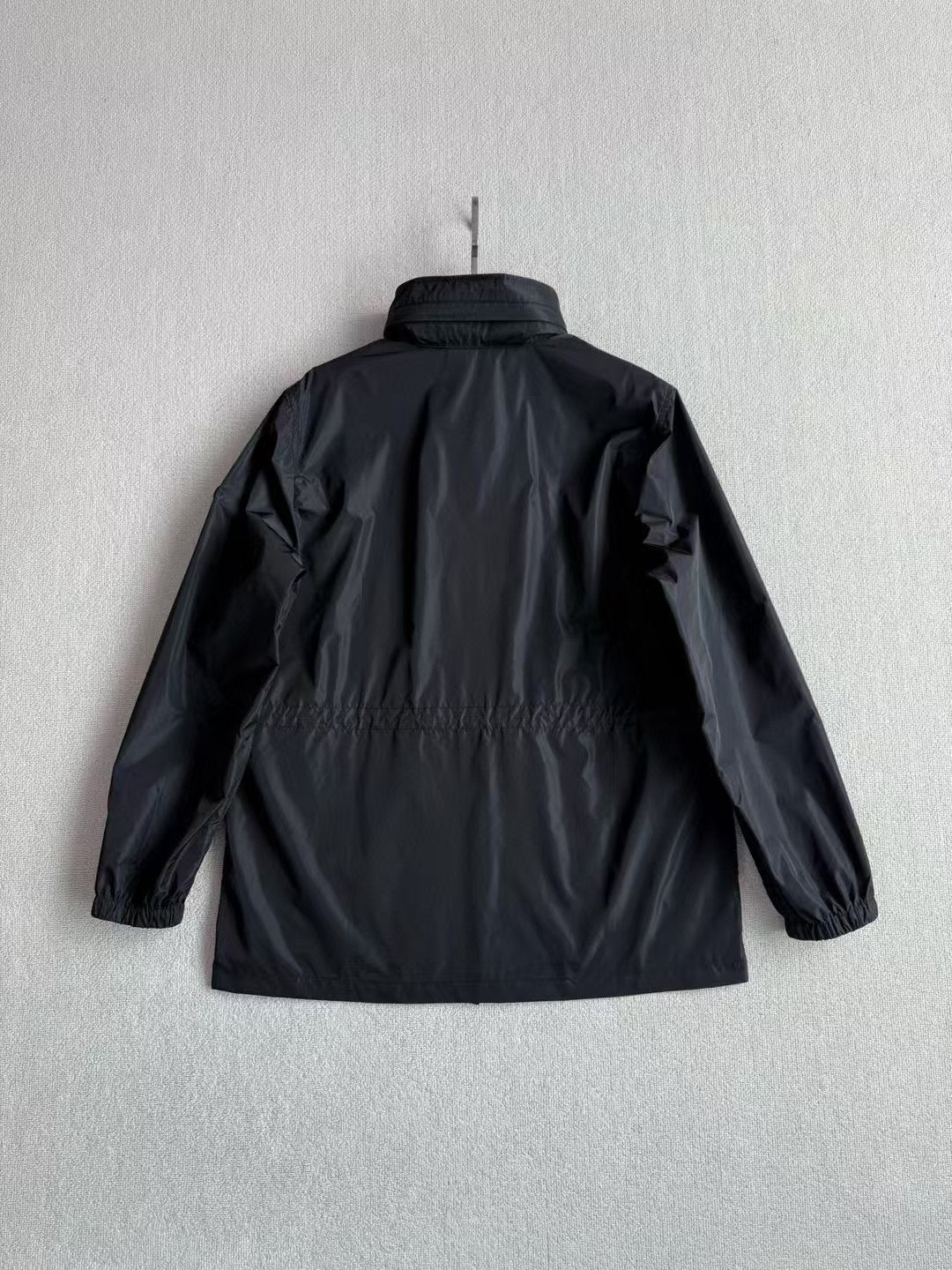 Burberry Check Trim Short Nylon Parka, Size S/M/L/XL/XXL