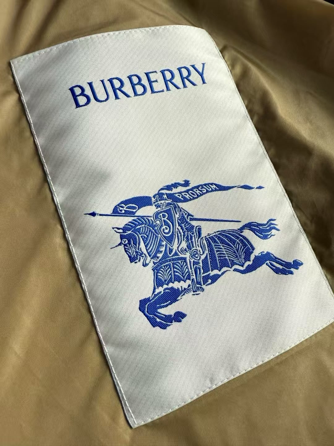 Burberry Check Trim Short Nylon Parka, Size S/M/L/XL/XXL